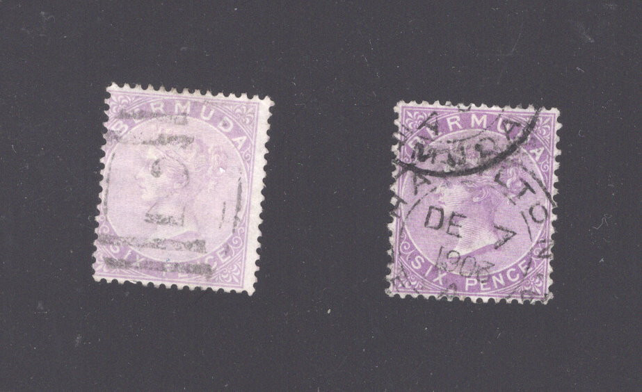 Bermuda  5  and  8  used