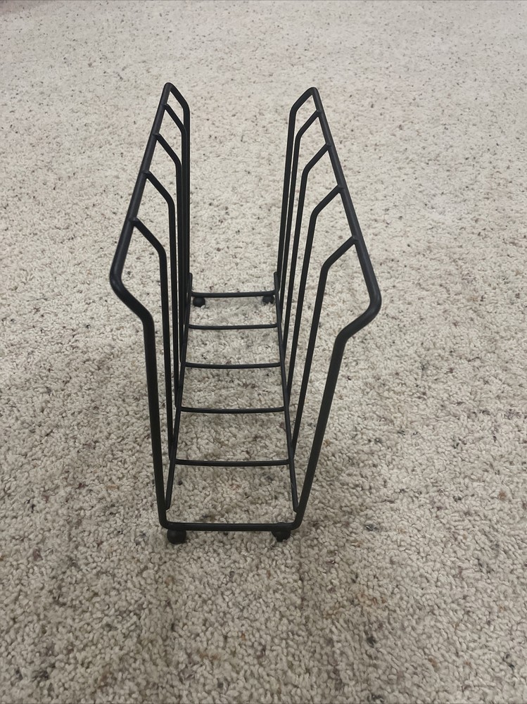 Black Metal Magazine Book Holder