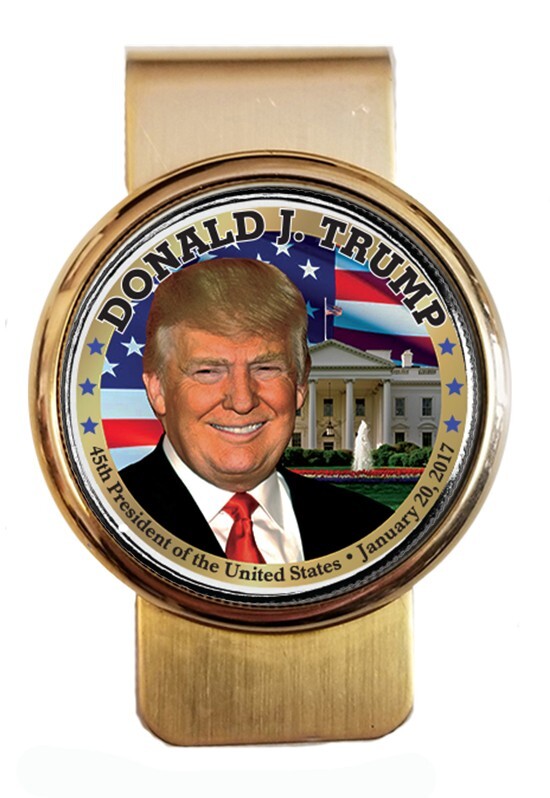 Trump Treasury Money Clip