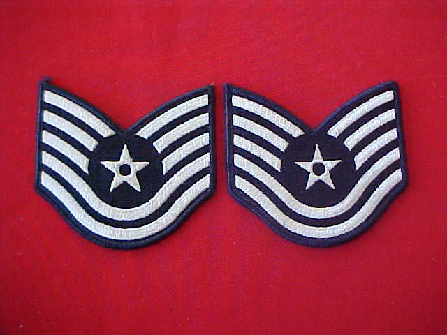 US Air Force ( 1 ) Pair US Air Force Technical Segeant E-6 Male Dress