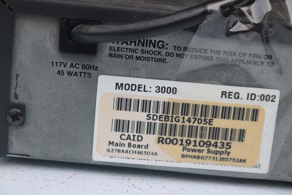 ECHOSTAR Dish Satellite TV Receiver Model 3000
