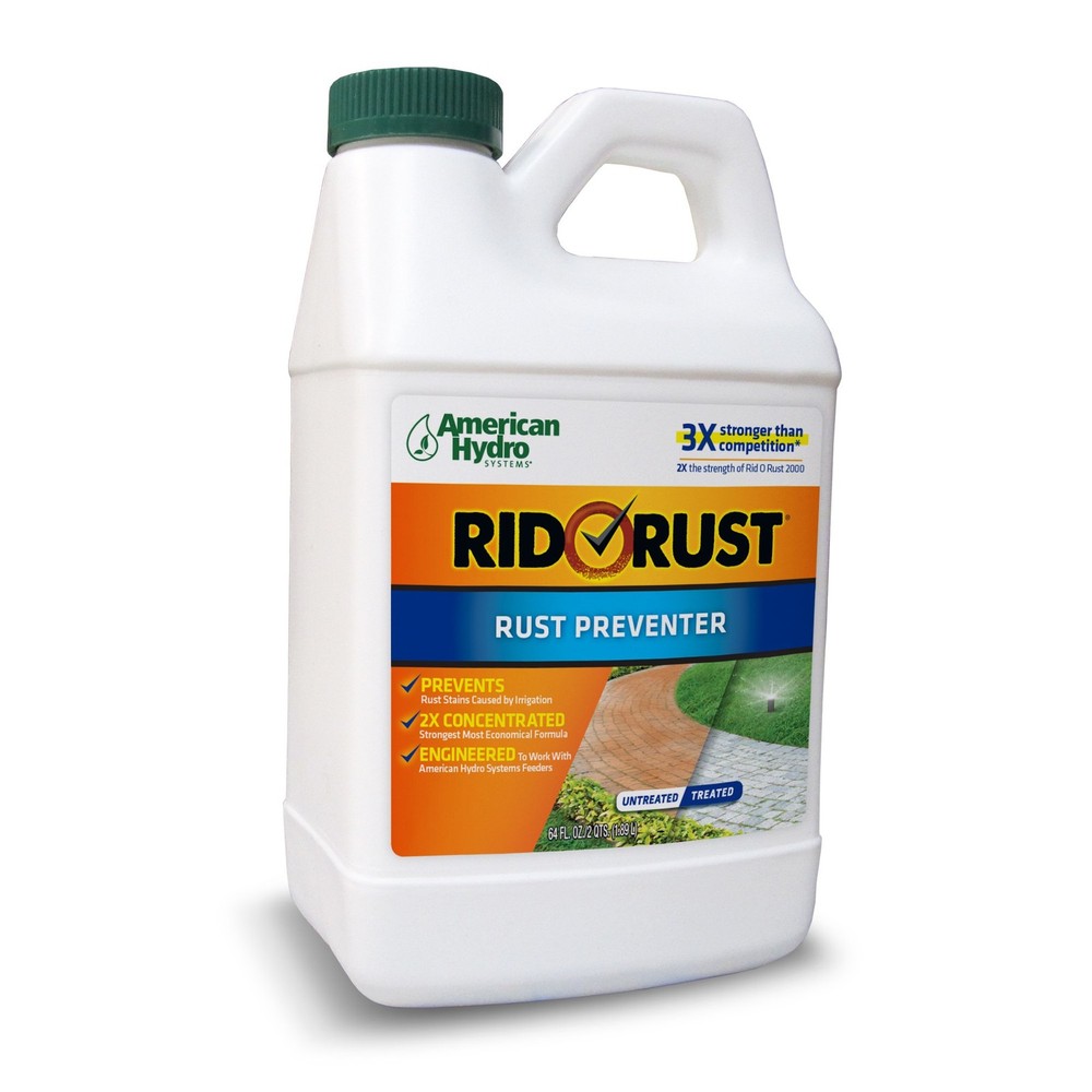 Rid O Rust 2 Pack 12 Gallon Rust Preventer For Irrigation Water Treatment