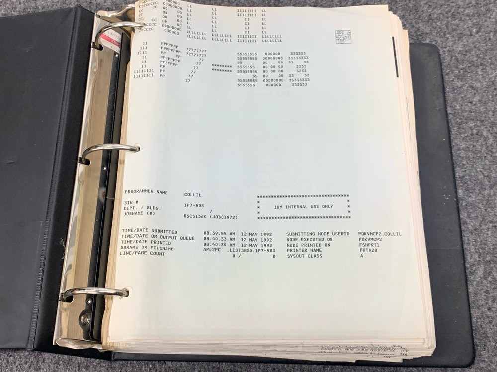 Vintage IBM APL2 Programming: APL2 for IBM PC User's Guide Version 1.02