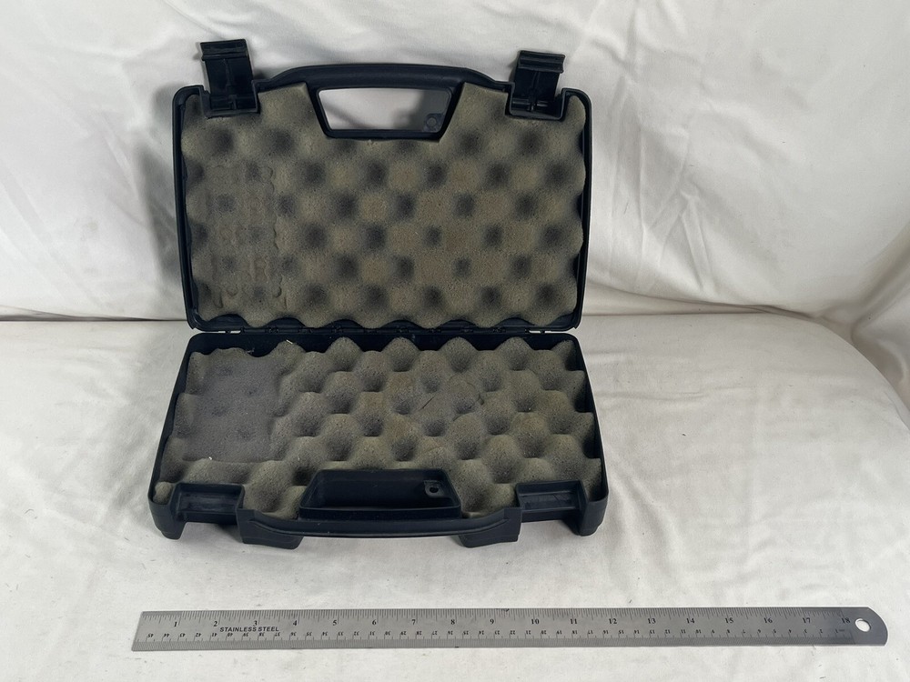 Plano Protector Single Pistol Case, 11"X8", Black 1403
