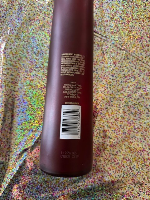 Empty Ciroc Vodka Bottles Pomegranate 750 ml Bottle