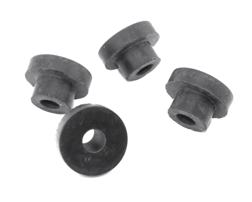 5/8" Hole Silicone Rubber Step Bushing Firewall Pass-Through 5/16" ID x 1" OD