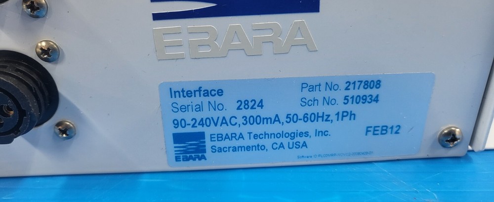 EBARA INTERFACE KIT 217808