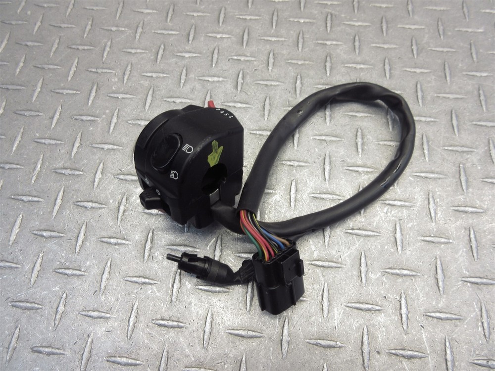 2011 10-14 Triumph Sprint GT Left Handlebar Handle Bar Control Switch Assembly