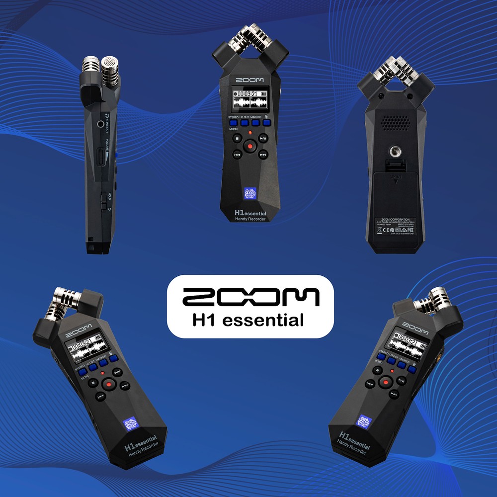 Zoom H1essential Stereo Recorder Bundle