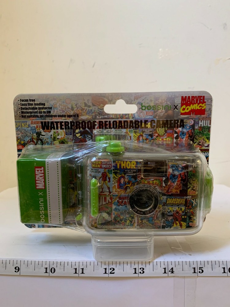 2010 Bossini X Marvel Comics Camera Film WaterProof Reloadable