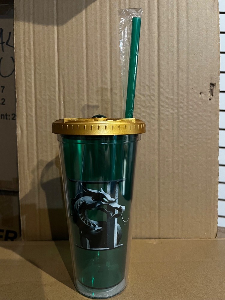 mortal kombat cup 20oz double wall with molded lid