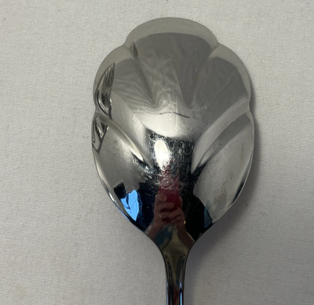 Oneida Ashmore Stainless Serving Set Serving Spoon, Cold Meat Fork, Sugar Spoon