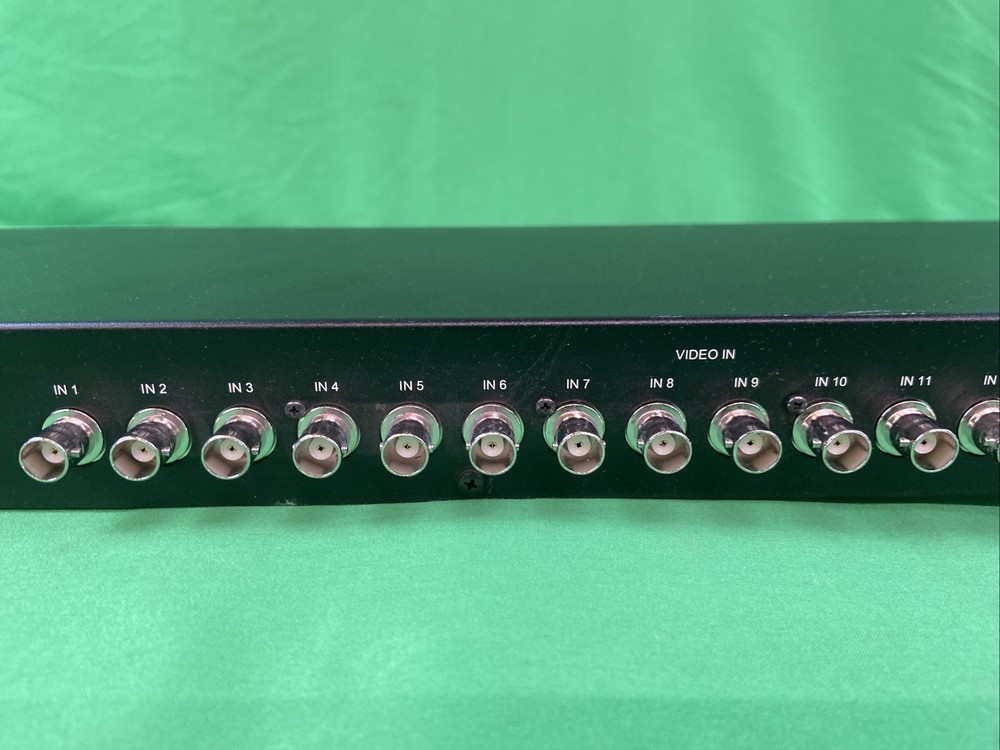 Verint S1816e-SR 16-channel CCTV Video Encoder 21-640-4522
