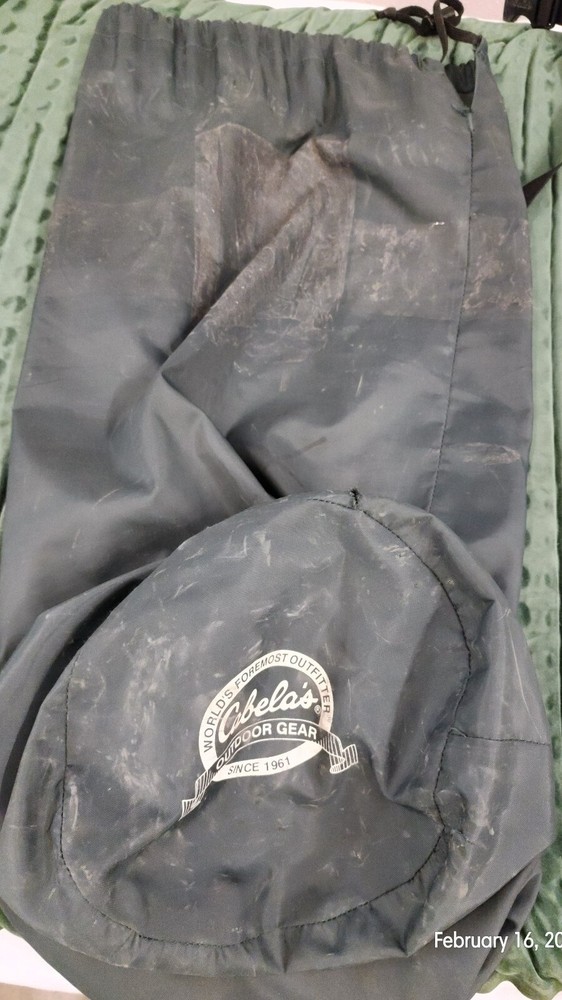 Cabela's Polyurethane Foam Pad Green/Black 77"x28" #24