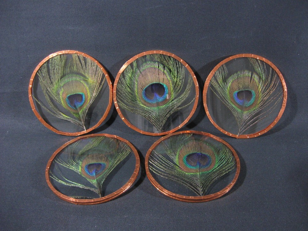 PEACOCK PRE-CUT PACK : 5 – PEACOCK 4.5 CIRCLES