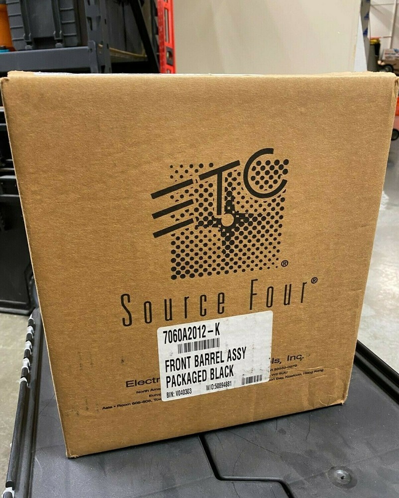 ETC 7060A2012-K, Front Barrel Assy Packaged Black for Source Four, New