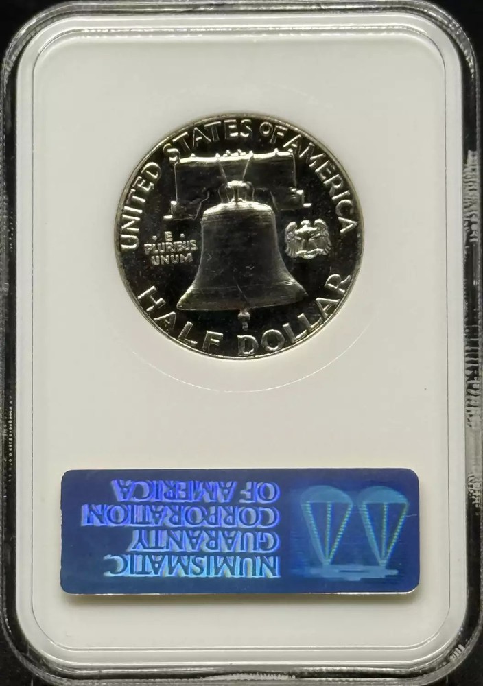 1956 Franklin Half NGC PF-68 Type 2