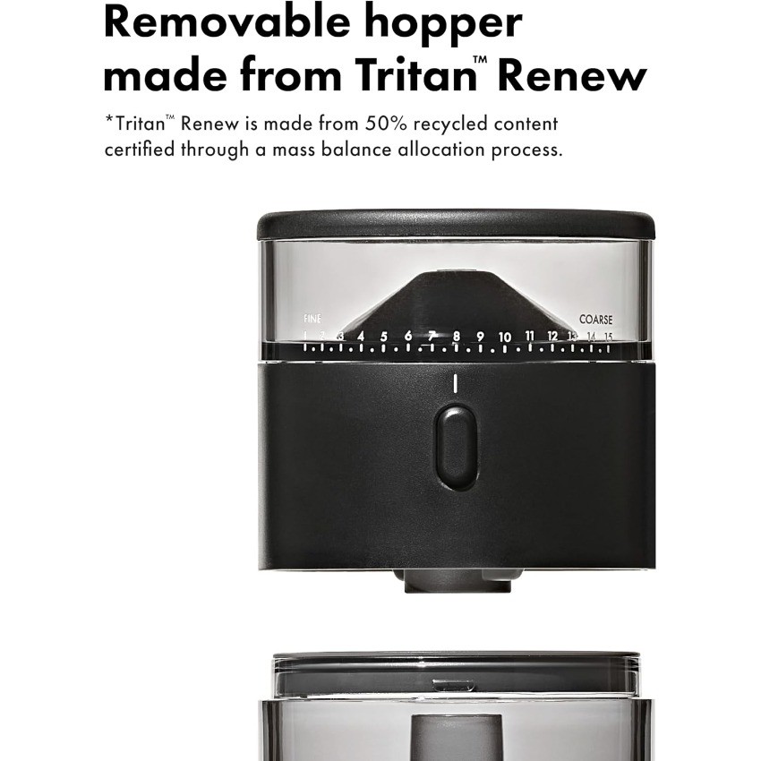 OXO Brew Compact Conical Burr Coffee Grinder