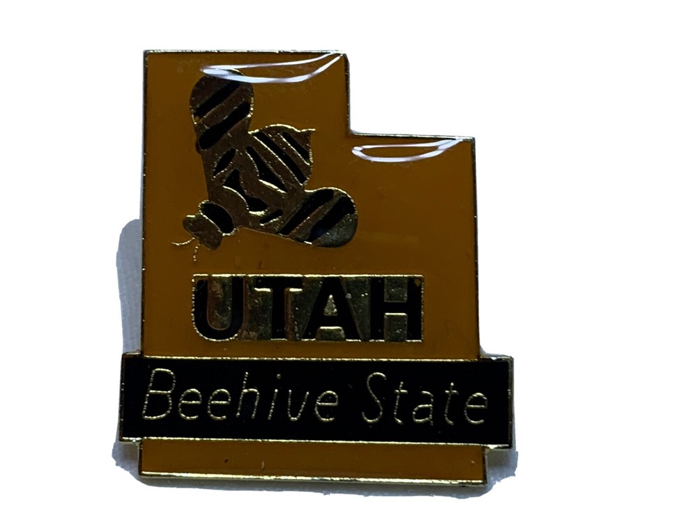 UTAH STATE LAPEL PIN NEW
