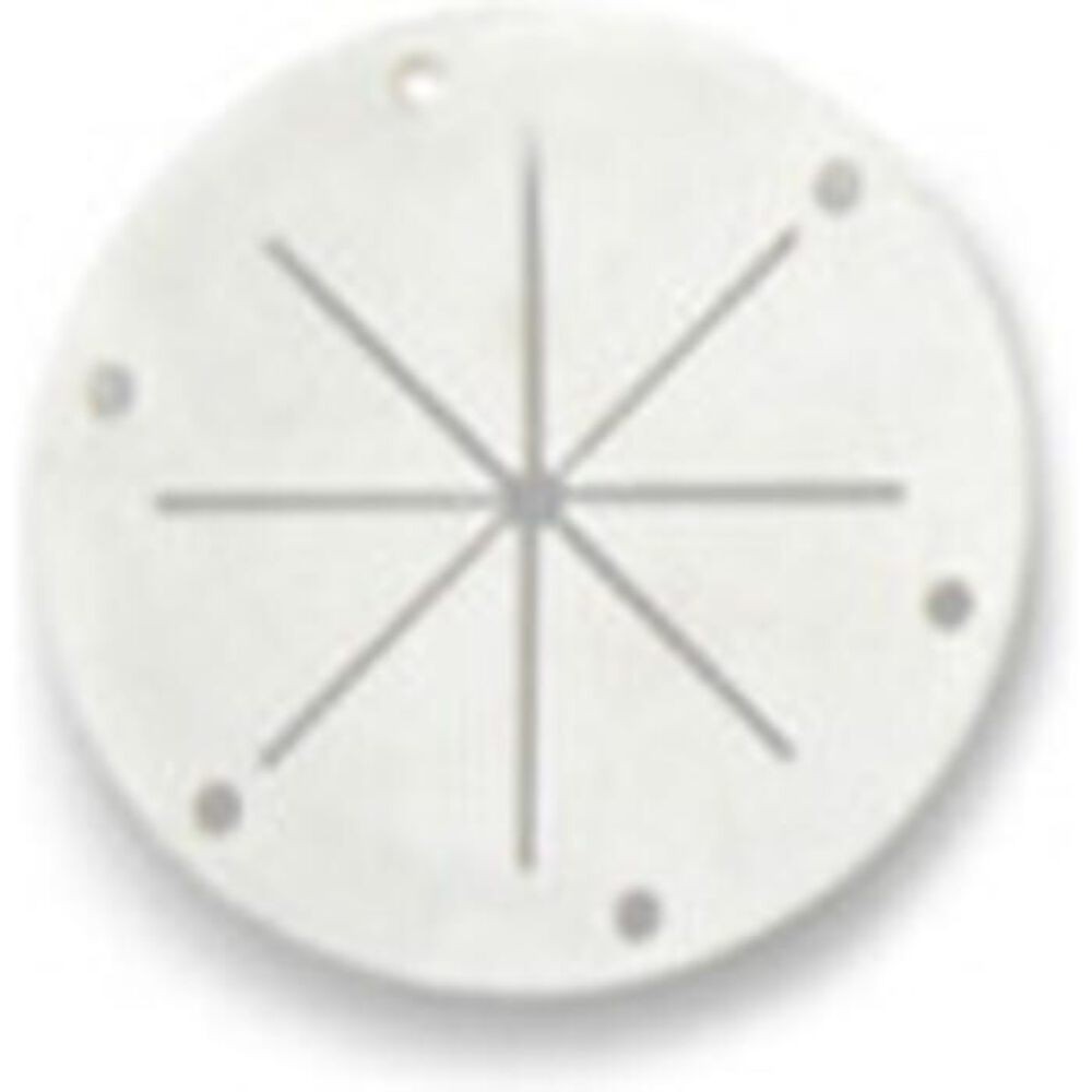 WHITECAP 3907WP White Rubber Utility Grommets 4"