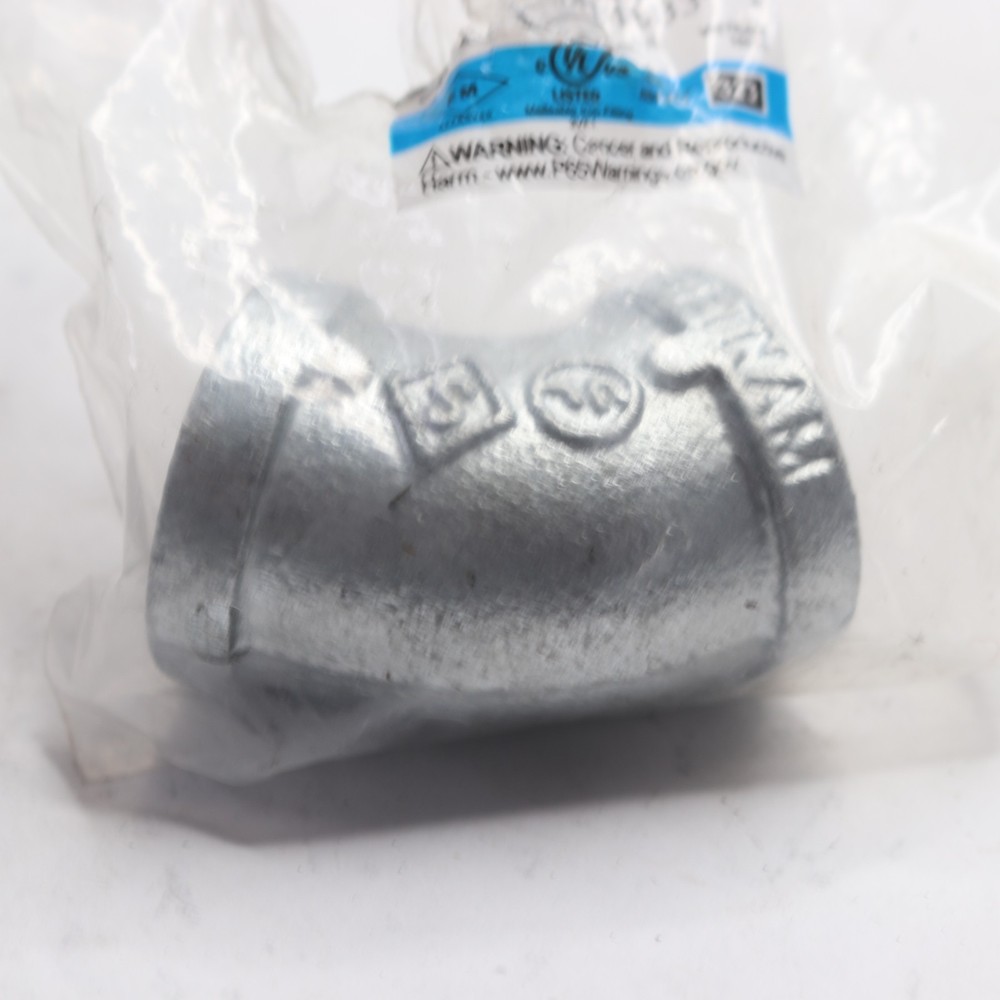 STZ Galvanized Iron 45Â° Elbow 3/4" 311 E45-34