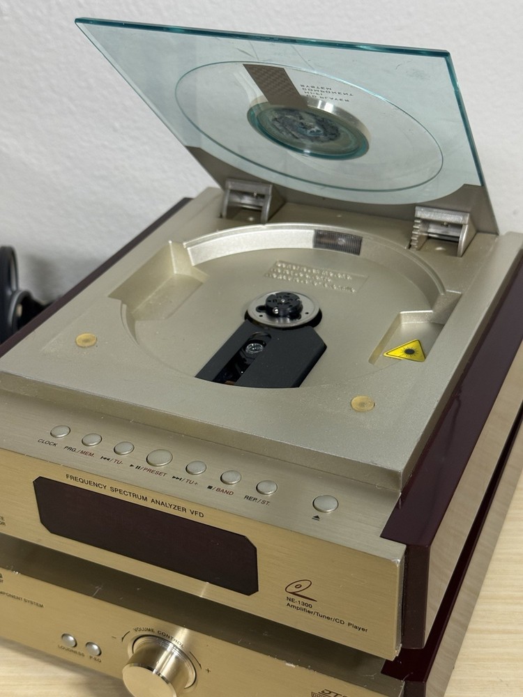 Silva Schneider NE-1300 Mini Hi-Fi Component System, READ, works