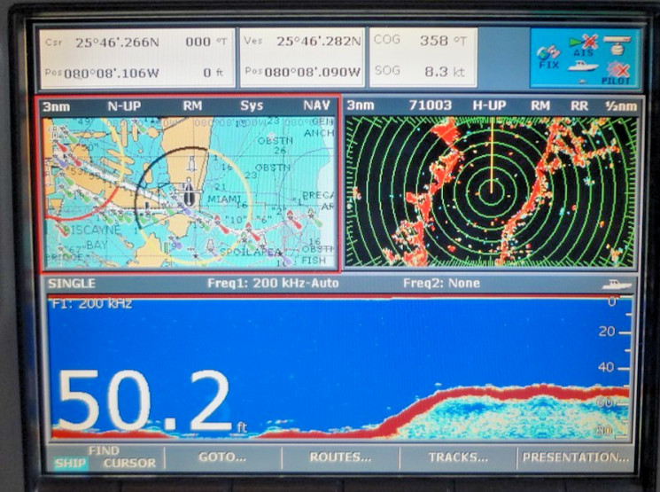 RAYMARINE E80 E02011 MARINE GPS CHART PLOTTER FISHFINDER RADAR MFD DISPLAY UNIT