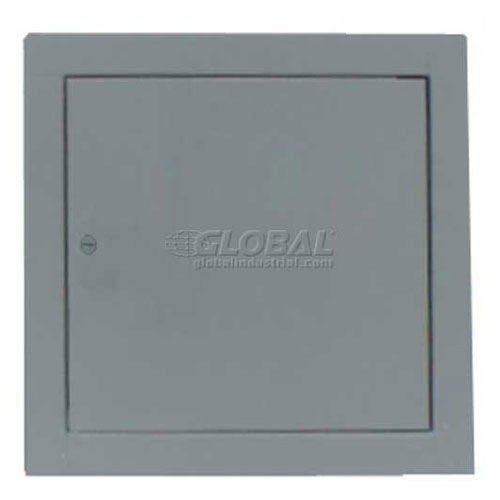 Multi Purpose Metal Access Panel Cam Lock 14"Wx14"H Gray