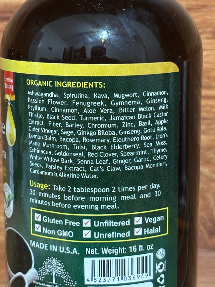 Anxiety & Stroke Tonic 16 oz.