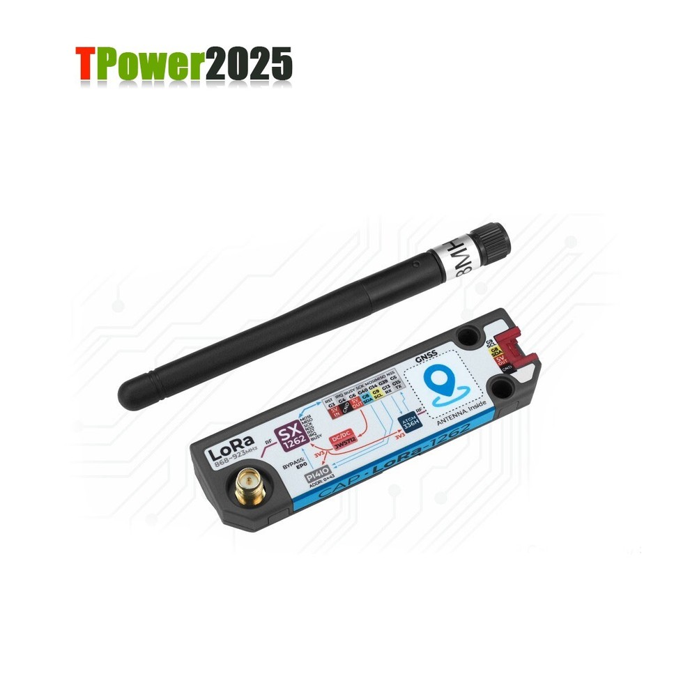 M5Stack Cap LoRa1262 LoRa+GPS Beidou GNSS Communication Expansion Modules