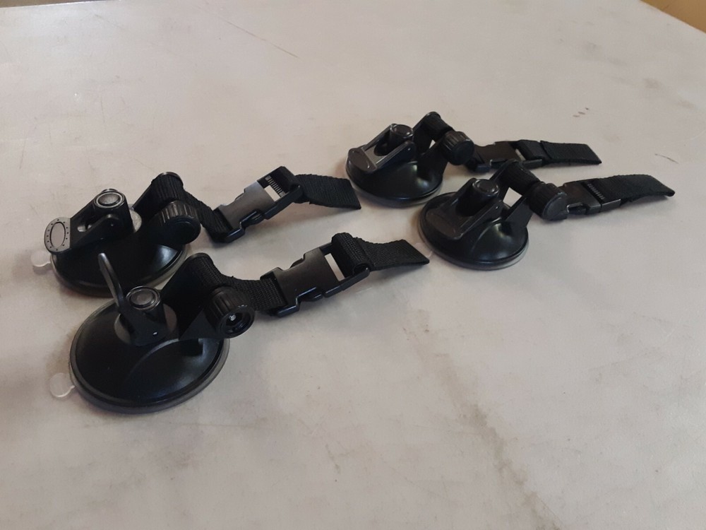 Overton's Suction Cup Lever Tie-Downs, 4-Pack (H2119)