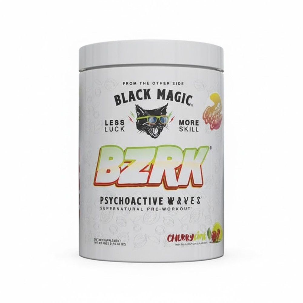 Black Magic BZRK Pre-Workout 25 Servings, Cherry Lime