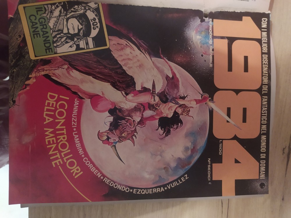4 1984 Incomplete Hardcover Comics