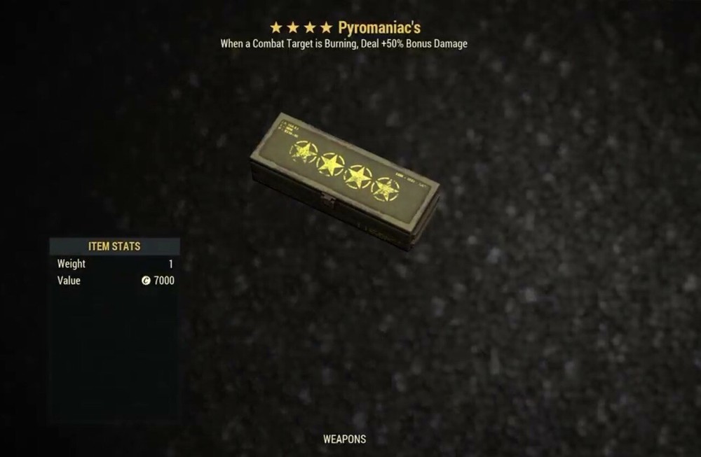 (Xbox) Pyromaniac’s Legendary Mod
