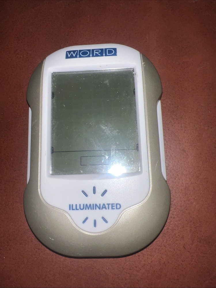 TechnoSource Illuminated W.O.R.D Handheld The Ultimate Word Game Collection