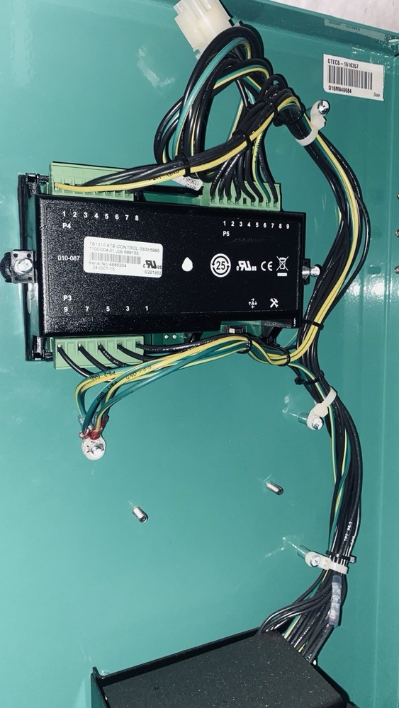 Cummins Automatic Transfer Switch 150 Amps 208V 3 Pole OTECB - 1616357