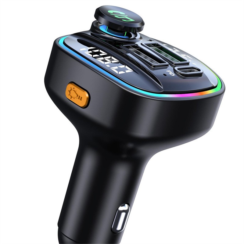 Car Bluetooth FM Transmitter MP3 Player USB Auto Fast Charger Adapter