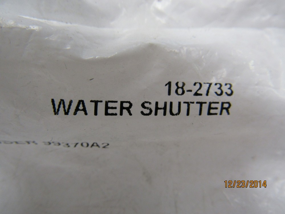 New Sierra Mercruiser Water Shutter 18-2733