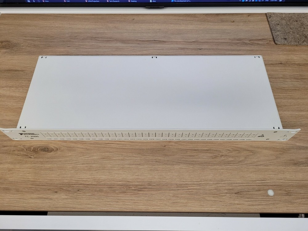 National Instruments TC-2095 32-Channel Thermocouple Adapter Input Panel