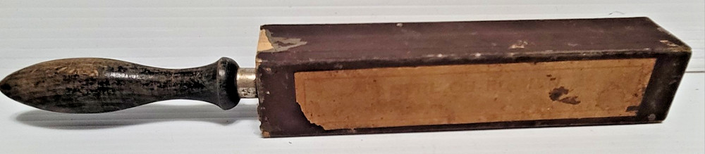 VINTAGE PRE-WAR GERMANY STRAIGHT EDGE RAZOR STROP SHARPENER