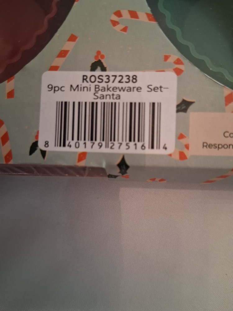 9pc Mini Baking Set by CORE KITCHEN New in Pkg.