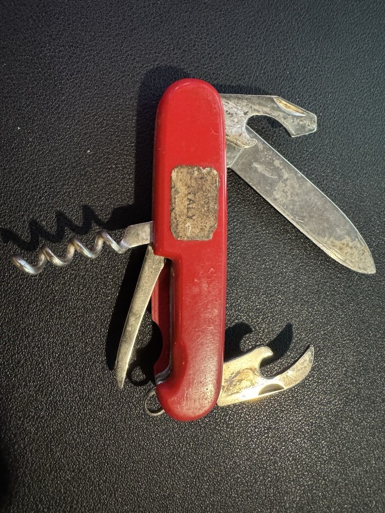 Vintage Folding Multi Pocket Tools - Made In Italy