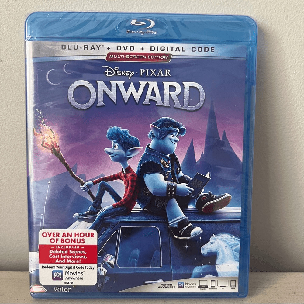 Disney Pixar Onward Blu-Ray DVD