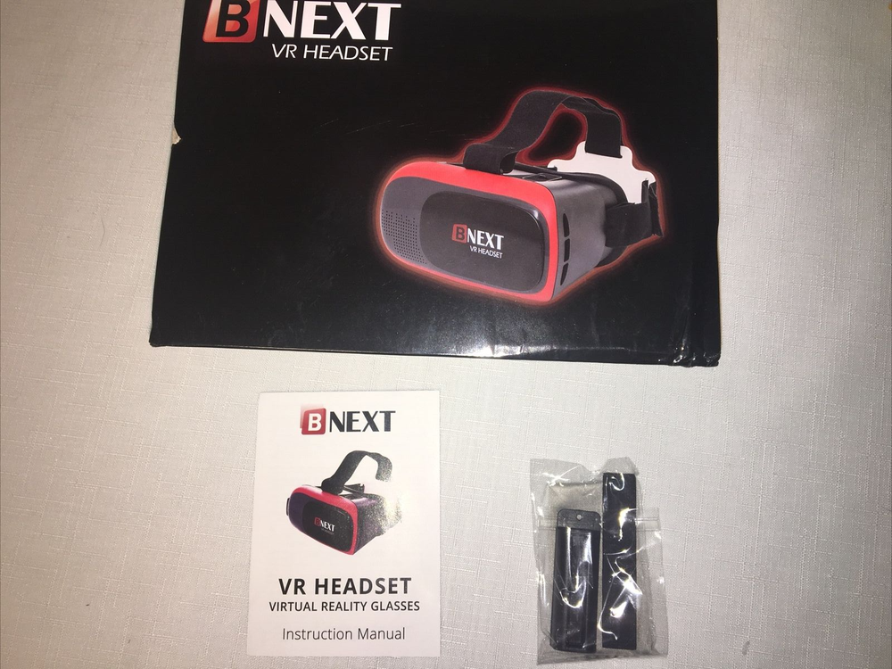 VR Headset Compatible with iPhone & Android Phone - Universal Virtual F