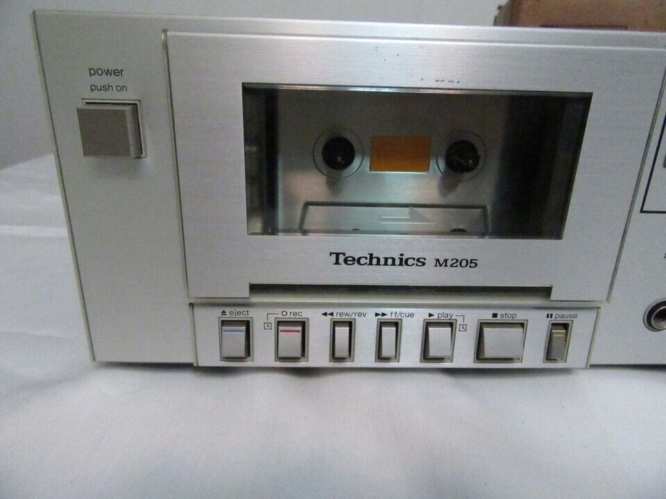 Technics Cassette Deck RS-M205 Made in Japan with Original Box
