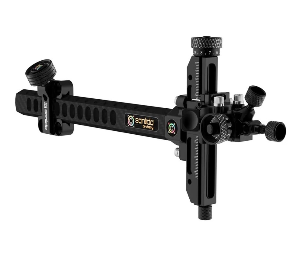 Sanlida Archery Hero10 Advanced Target Compound Sight 9" Carbon 10x