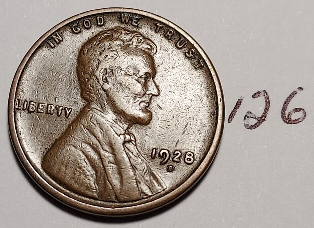 1928-D Lincoln Wheat Cent #126