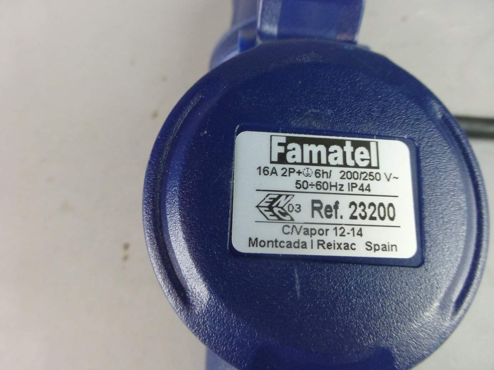 Famatel 23200 Connector 16A - NEW Surplus!
