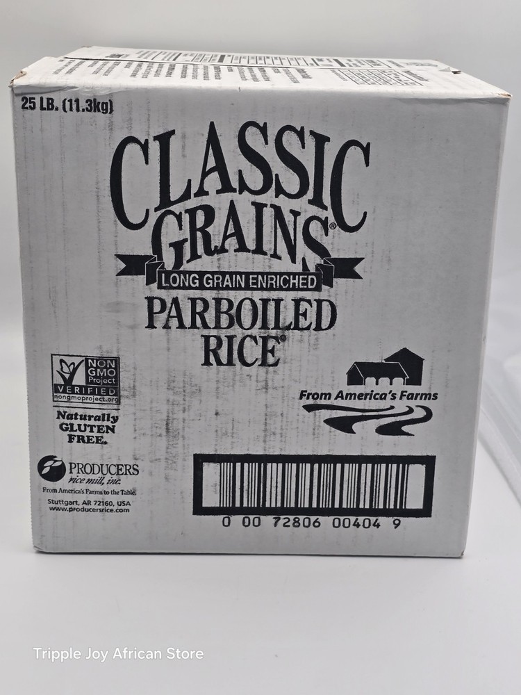 Parboiled Rice 25lb