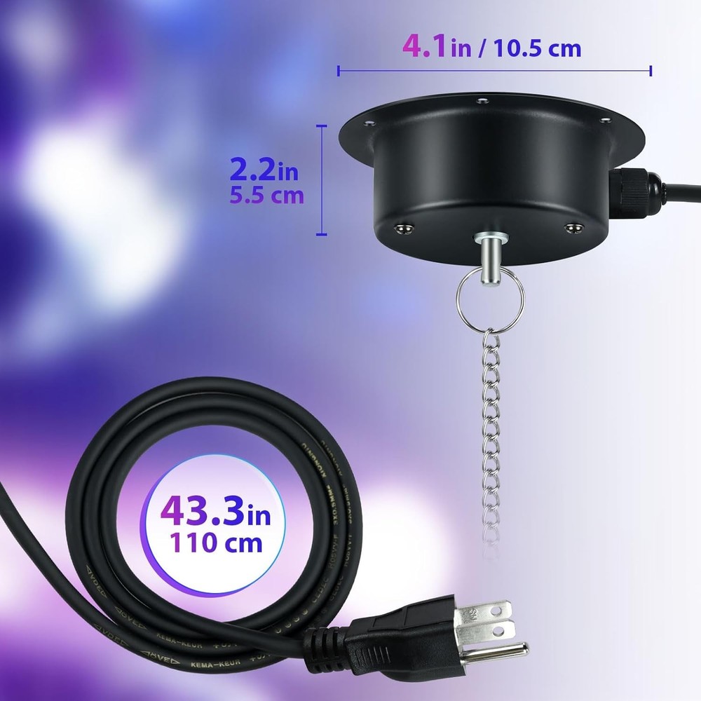 DJ Disco Ball Rotation Motor Party Accessory